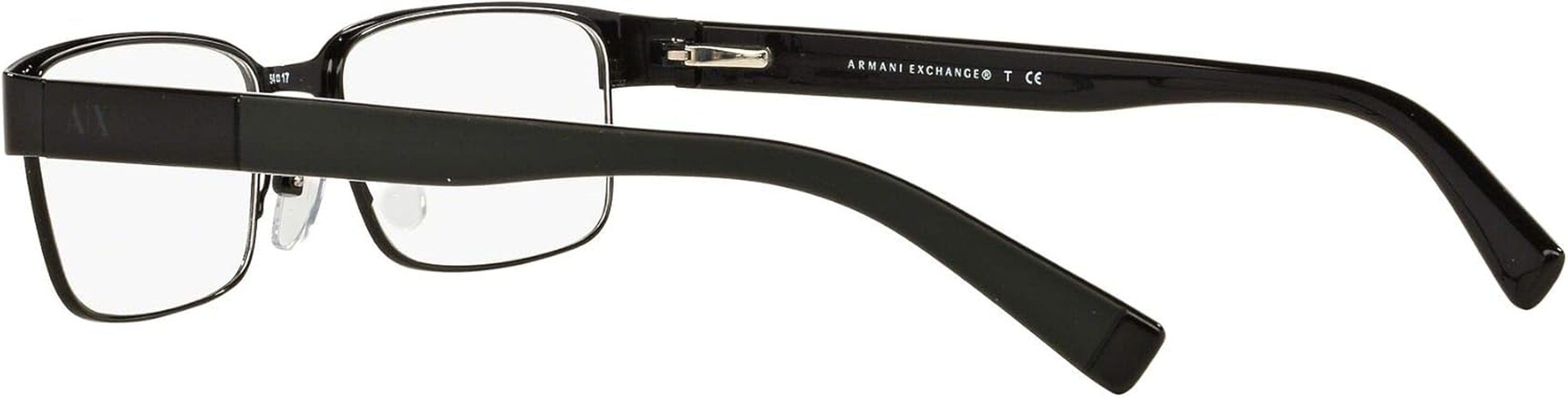 A|X ARMANI EXCHANGE Men'S Ax1017 Rectangular  Eyewear Frames image number 4