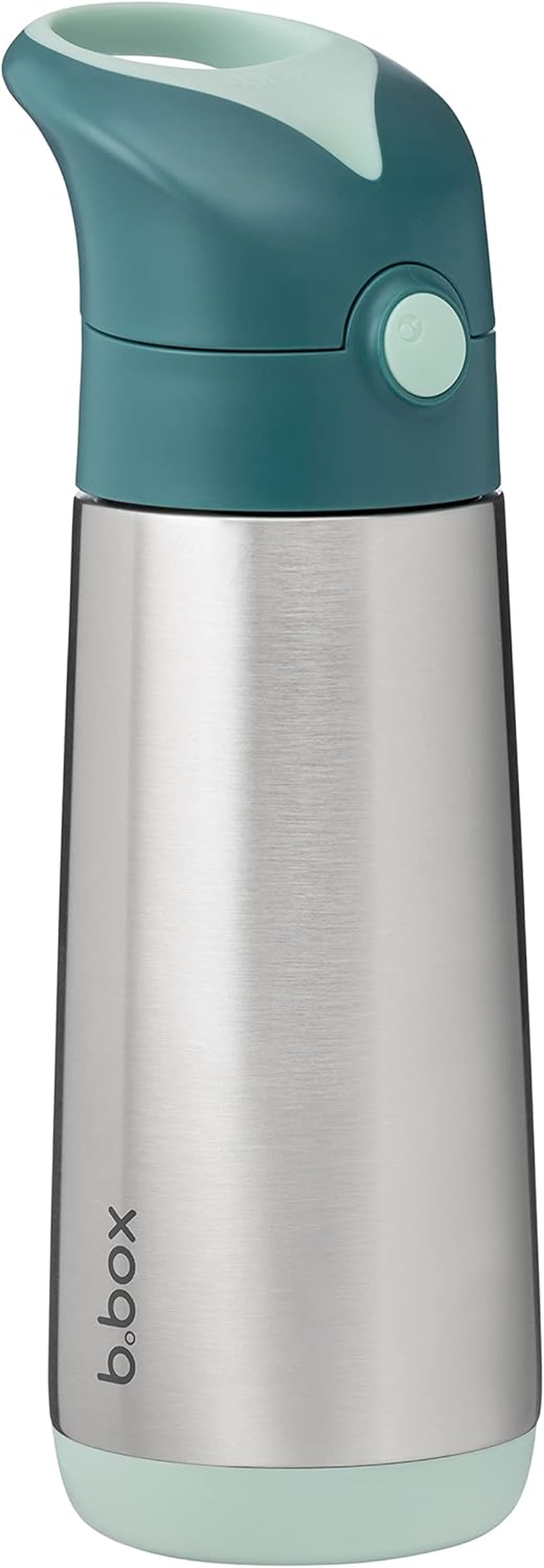 B.Box Insulated Drink Bottle, Emerald Forest, 500 Ml Capacity