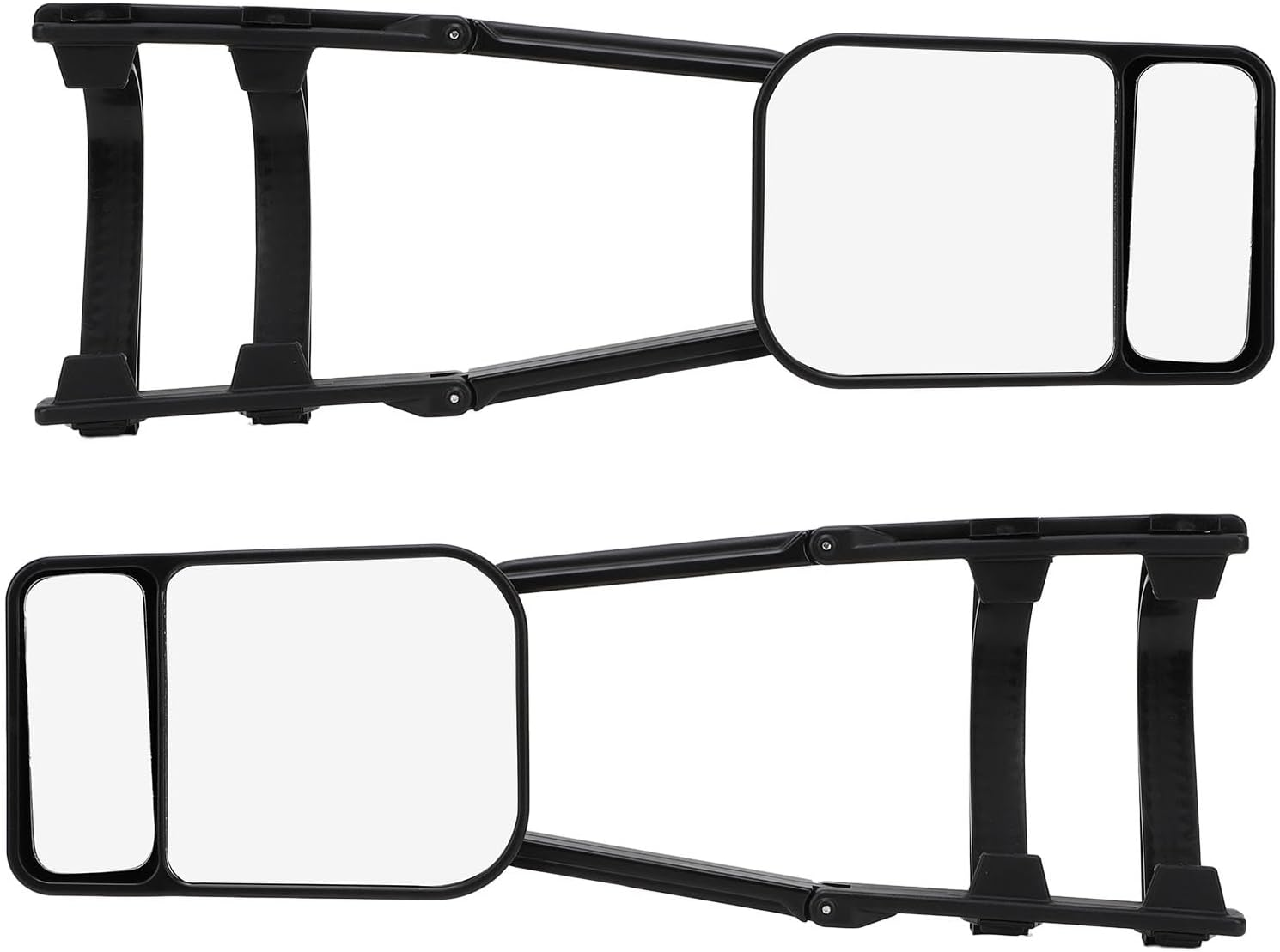 Towing Mirror Extension, P Towing Mirror Extension L Right 360 Degree Enhanced Clamp/Holder on Rearview Side Extender for Car Tra Truck RV image number 5