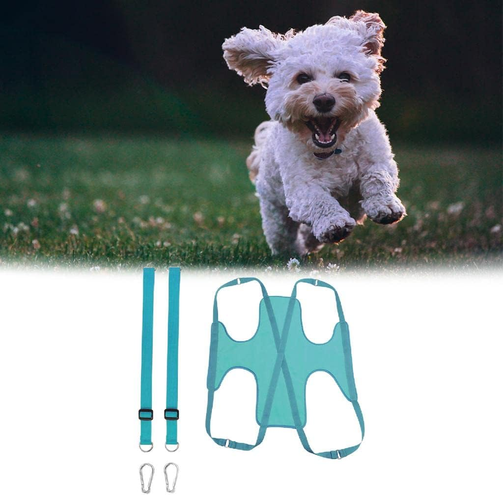 P Cat and Dog Hammock Helper Dog Holder Pet Grooming Hammock Harness for Grooming Washing, Gray L image number 4