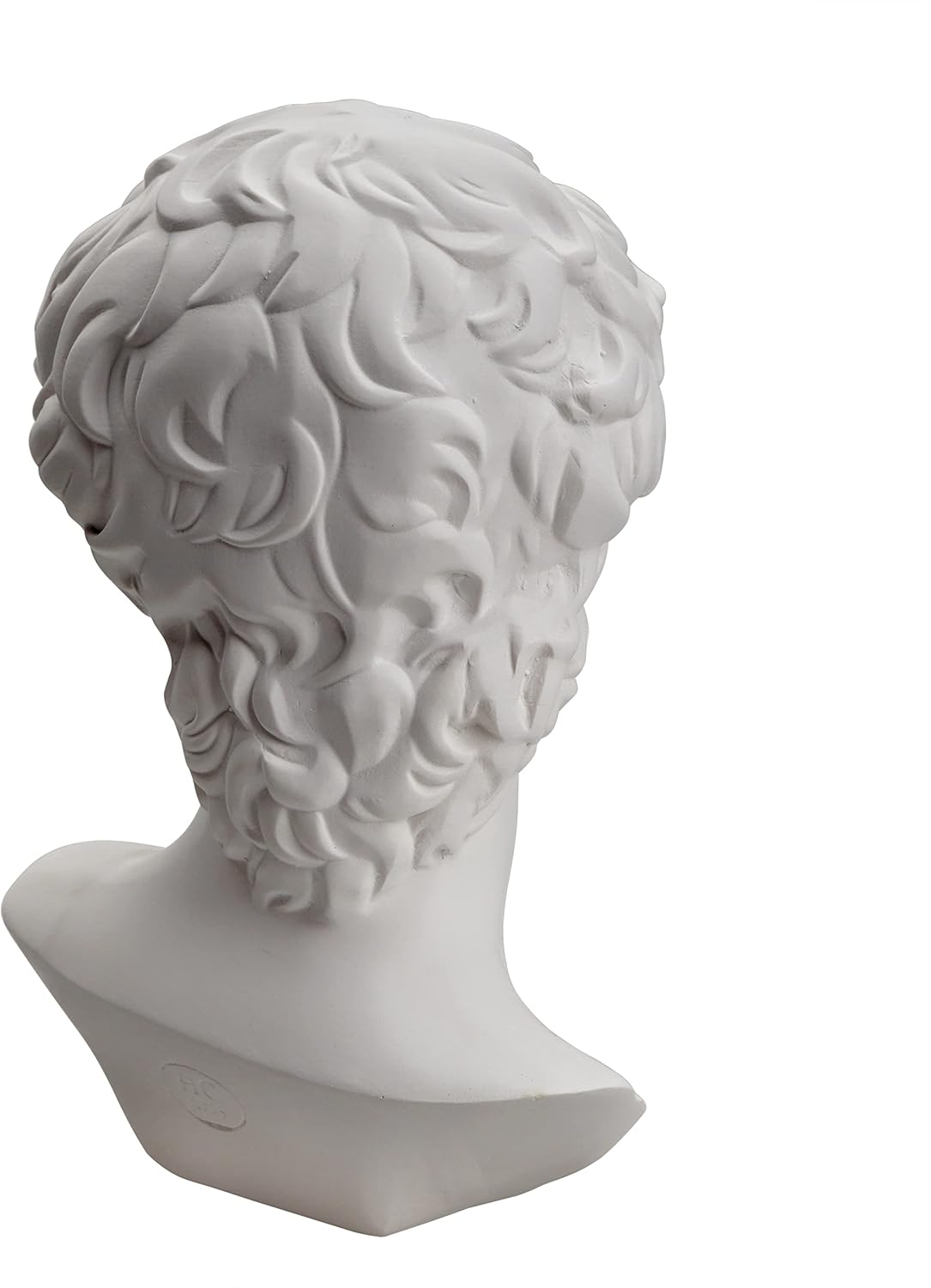 6 Inch Greek Michelangelo David Bust Statue image number 1