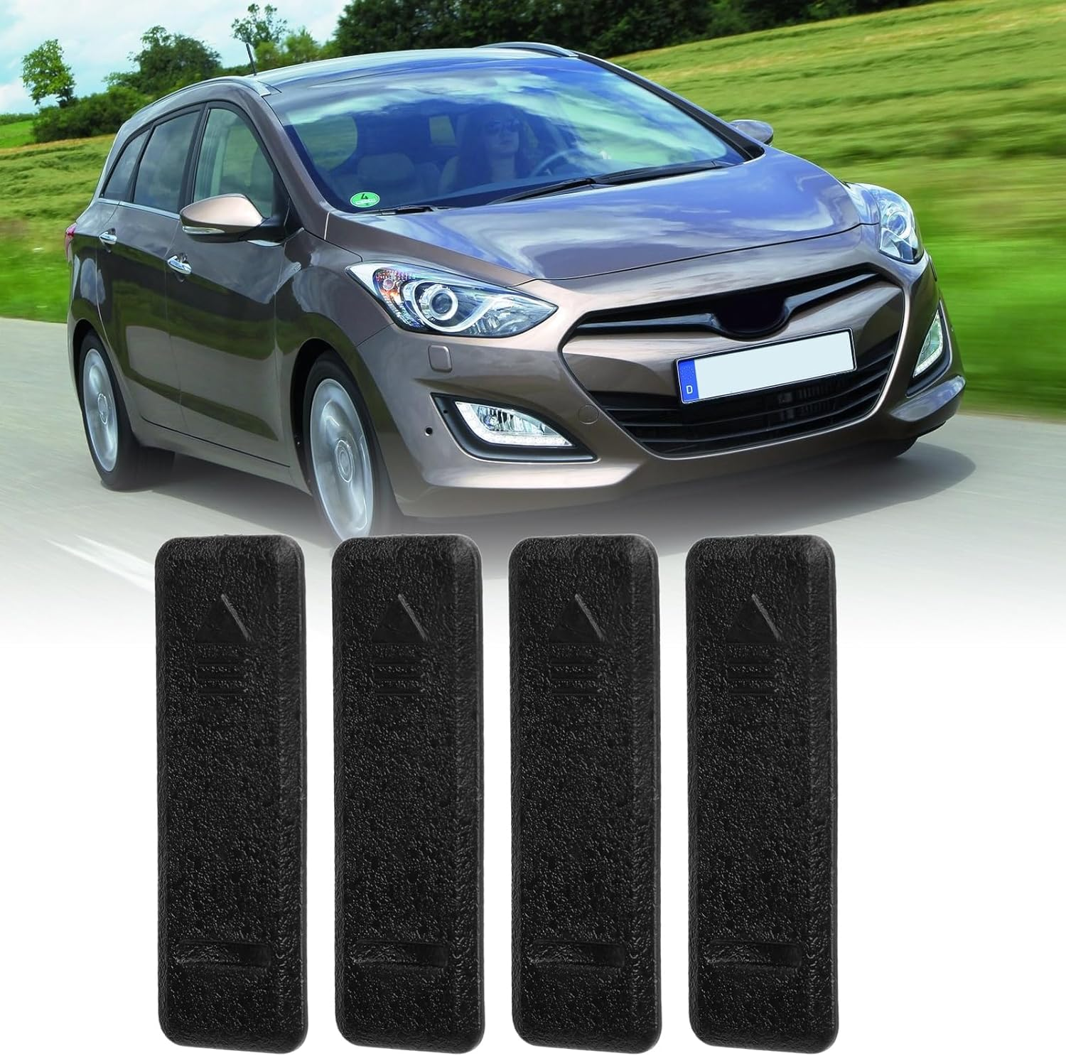 4Pcs Car Roof Clip Cover for I20 & I30, Durable ABS Replacement, OE Number Easy Install Roof Rack Accessory