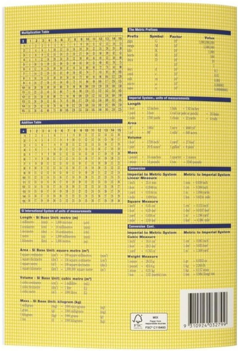 Spirax 138 A4 Graph Book A4 10Mm 96Page image number 3