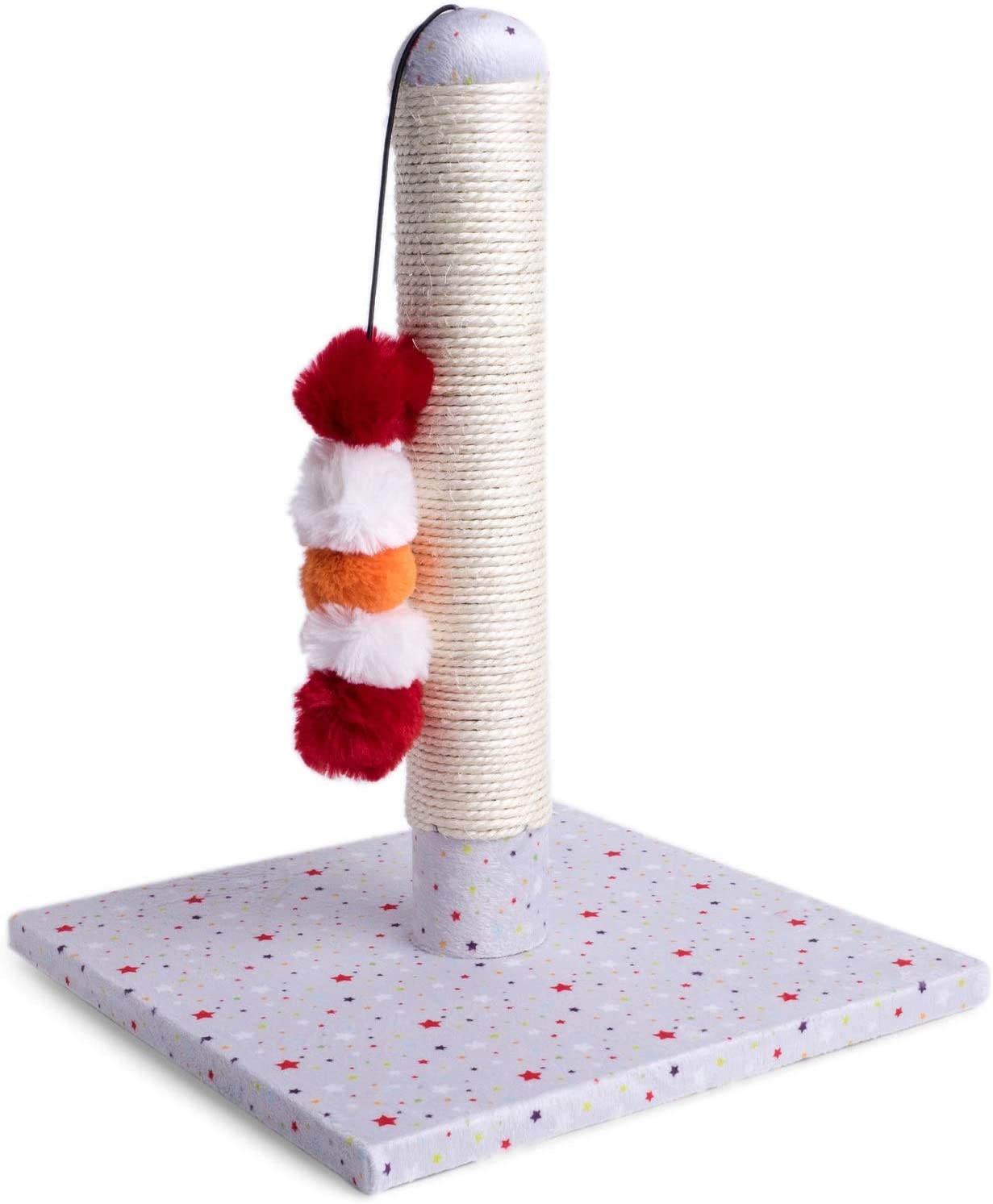 Petface 43009 Pom Pom Sisal Cat Scratcher for Kittens