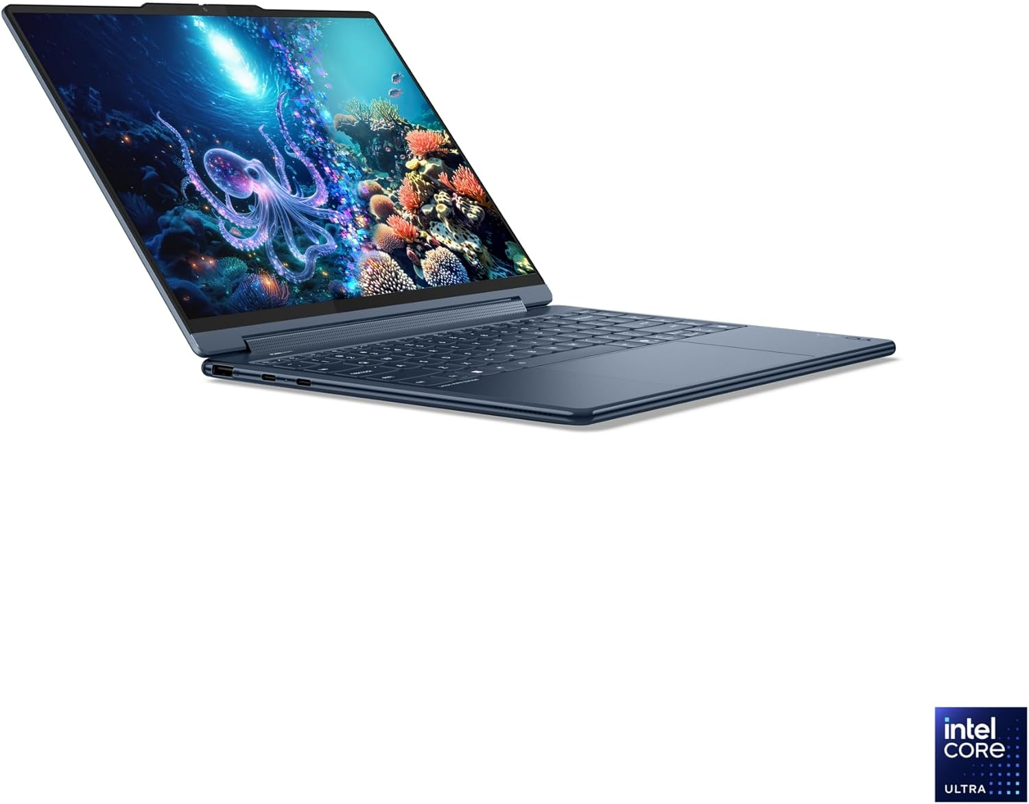 Lenovo Yoga 9 2-In-1 141ILL10 Co-Pilot+ 14" 4K WQUXGA OLED Touch Display Ultra 7 258V 32GB 1TB SSD Digital Pen Wifi7 Win11 Cosmic Blue 83LC000FAU image number 1
