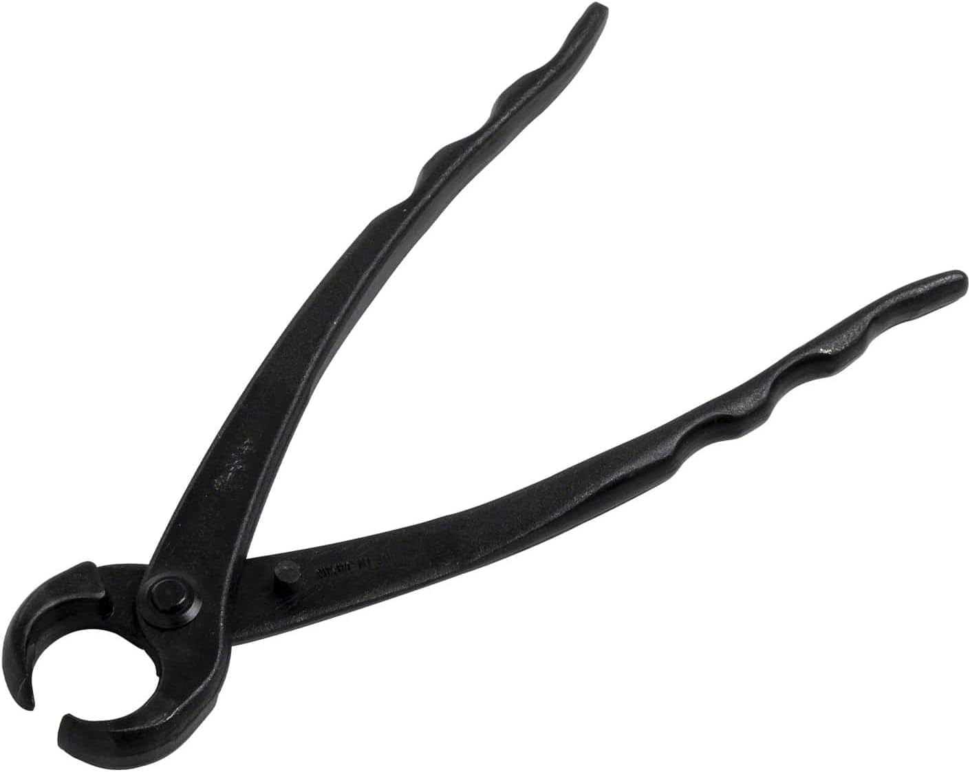 Wazakura Hand Forged Knob Bonsai Cutter Made in Japan 8-1/4 Inch (210Mm), Japanese Gardening Tools, round Edge Concave Branch Cutter Black image number 5