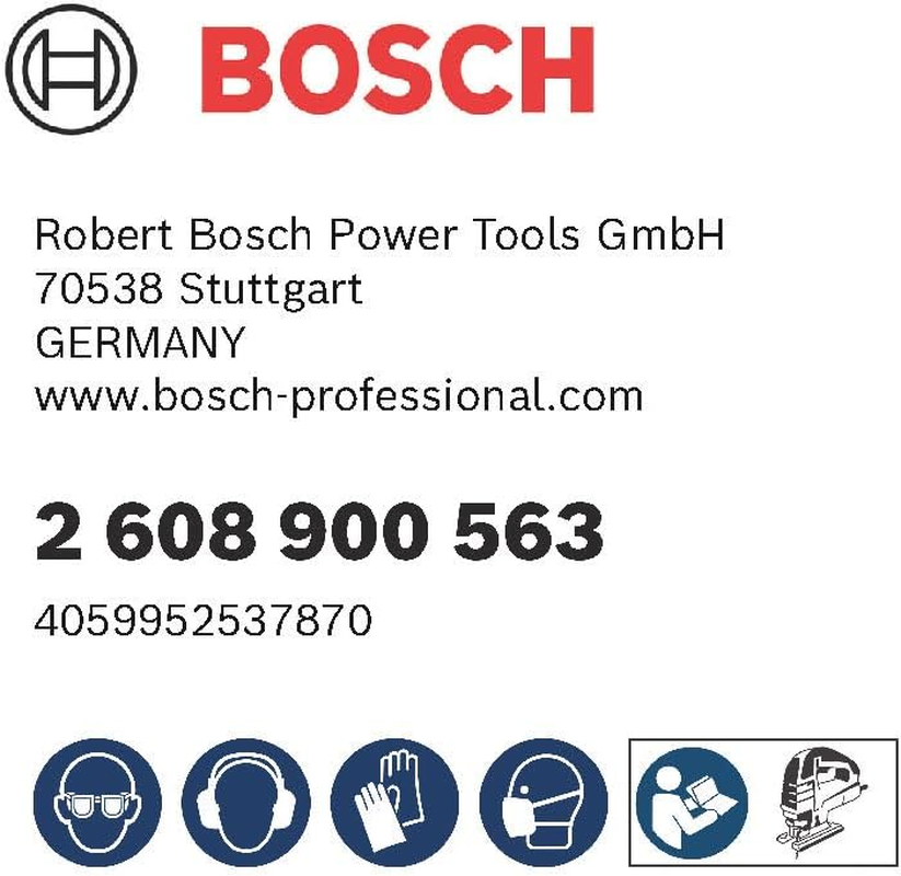 Bosch 3X Expert Fiber Plaster T141HM Jigsaw Blade (For Fibre Cement Boards, Drywall Board, Length 100 Mm, Professional Accessory Jigsaw) image number 2