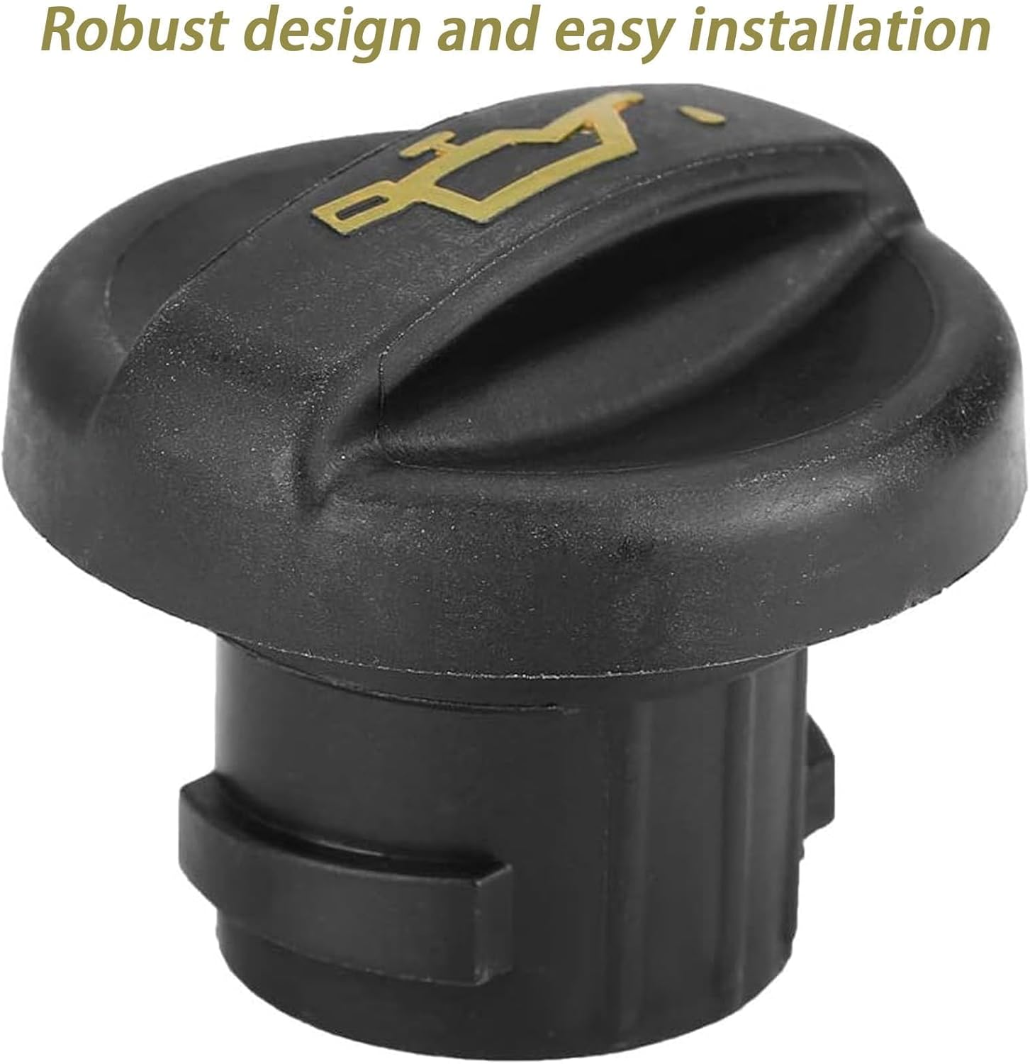 HARY Oil Filler Cap Replacement for Peugeot 208, Engine Oil Filler Cap Seal, Compatible with 1007 107 206 207 307 308, Durable Engine Oil Filler 9670015080 9675477380 image number 3