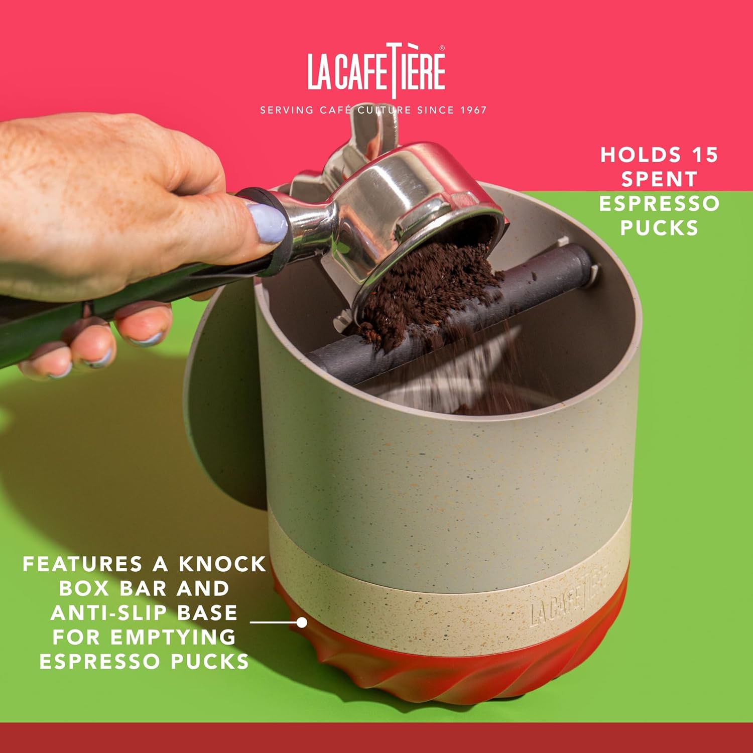 La Cafetiere Renew Coffee Knock Box and Composter image number 4