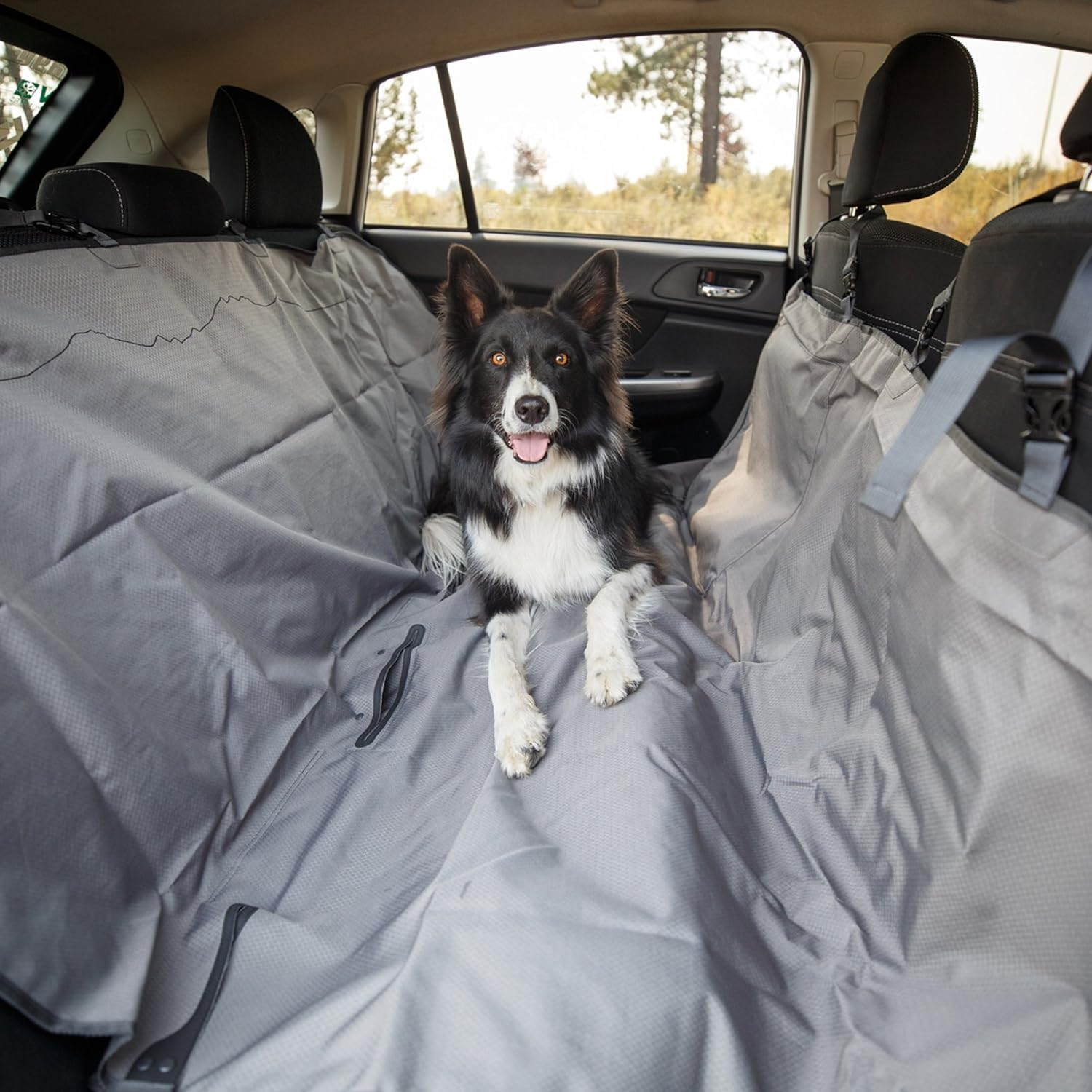 Ruffwear, Dirtbag Seat Cover, Dog Car Seat Cover, Basalt Gray image number 3