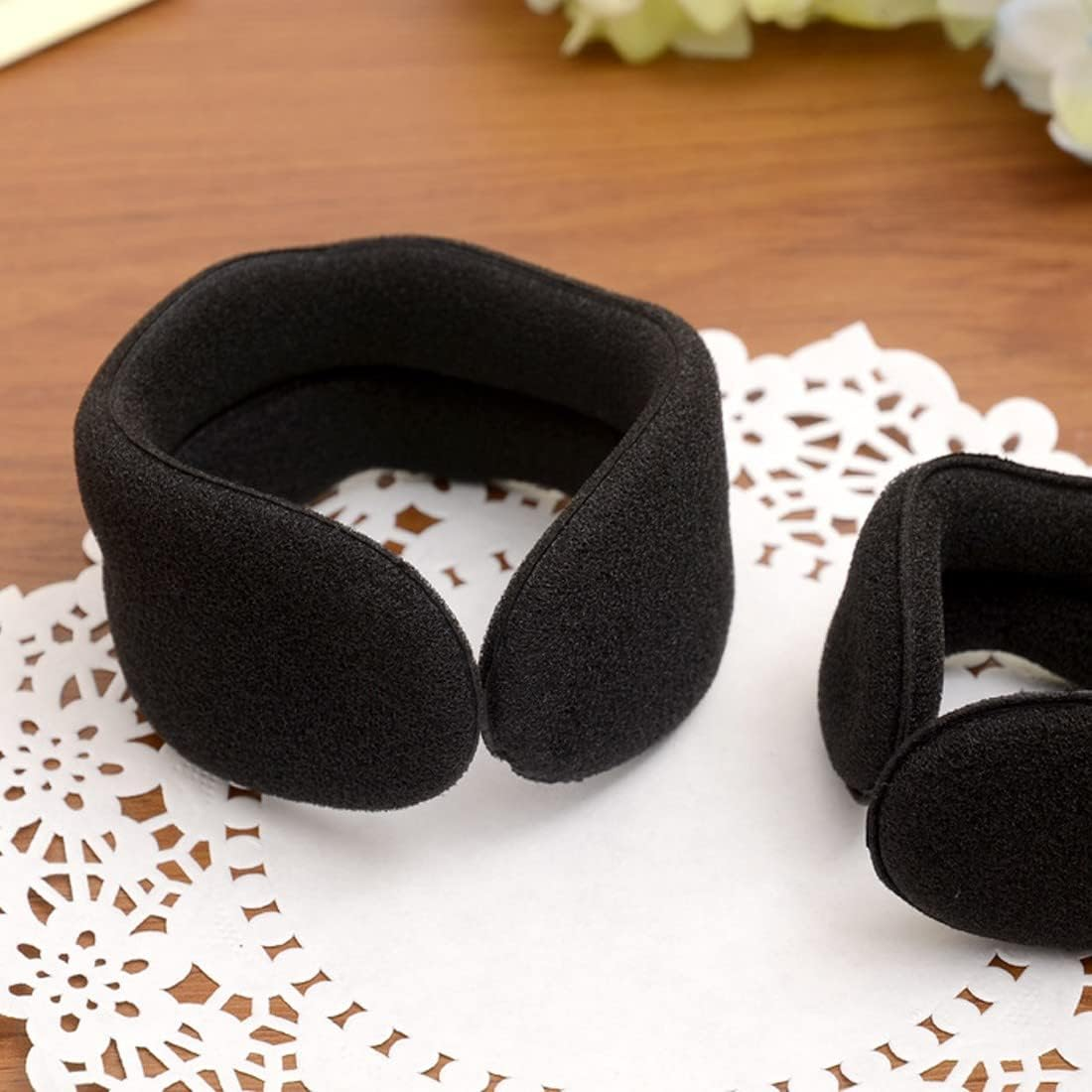 4 Pack Fluffy Ball Hair Accessories, Easy to Use (2 Large, 2 Small) image number 5