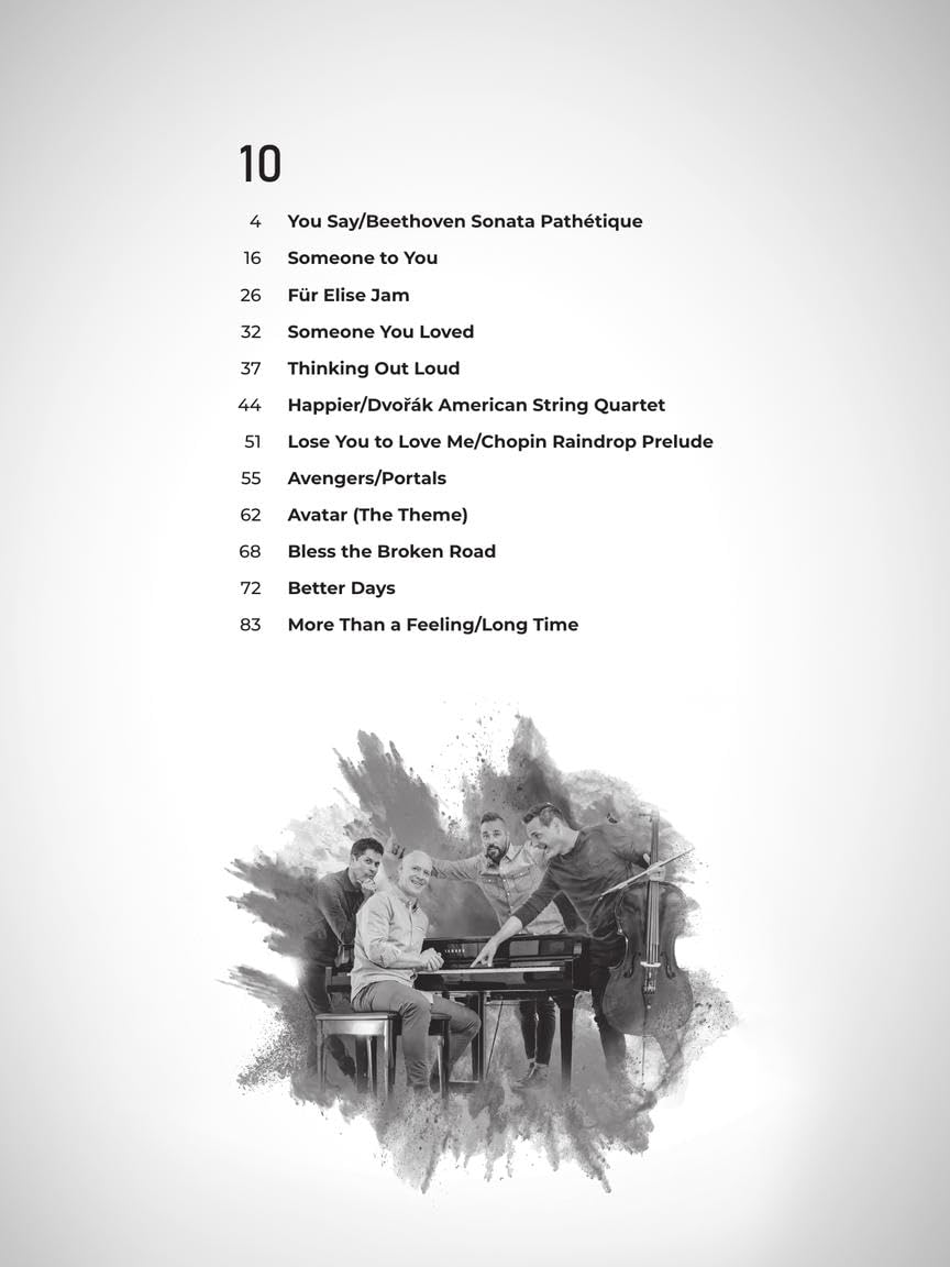 The Piano Guys 10: Matching Songbook with Arrangements for Piano and Cello from the Double CD 10Th Anniversary Collection: Piano with Cello