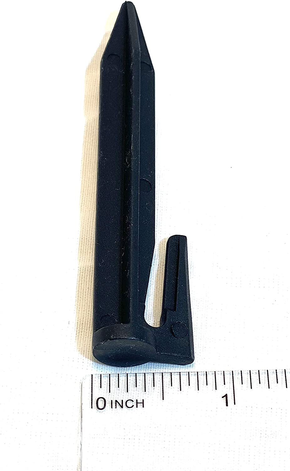 Emberg (100 Count) Plastic Boundary Wire Stakes Lawn Pegs Landscape Staples for Robomow Mower, Husqvarna Automower, Worx Landroid, Pet Fence, for Use in Garden Lawn Fence image number 3