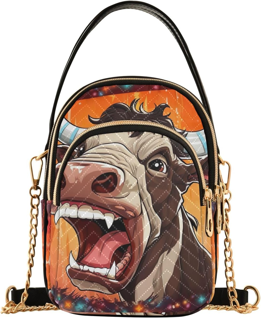 GAIREG Dog Pets Sunflower Quilted Bag Small Handbags for Women