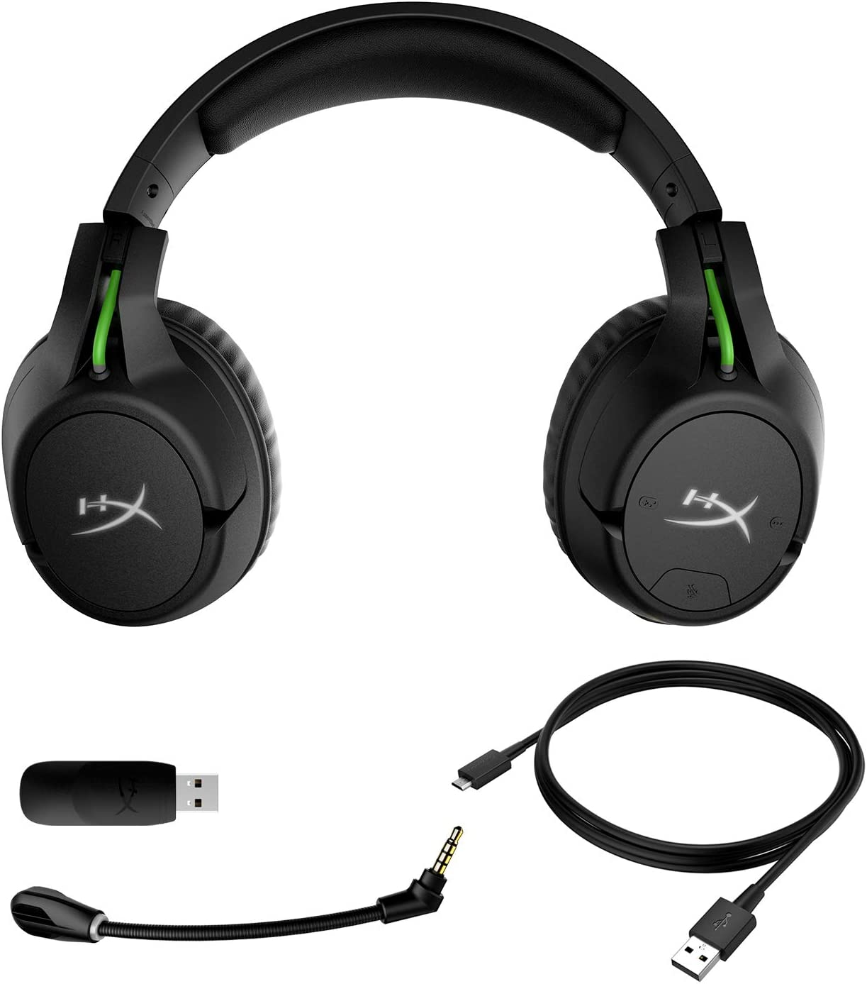 Hyperx Cloudx Flight &ndash; Wireless Gaming Headset, Official Xbox Licensed, Compatible with Xbox One and Xbox Series X|S, Game and Chat Mixer, Memory Foam, Detachable Noise-Cancellation Microphone