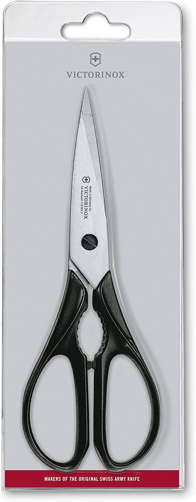 Victorinox Black Handled Kitchen Scissors image number 4