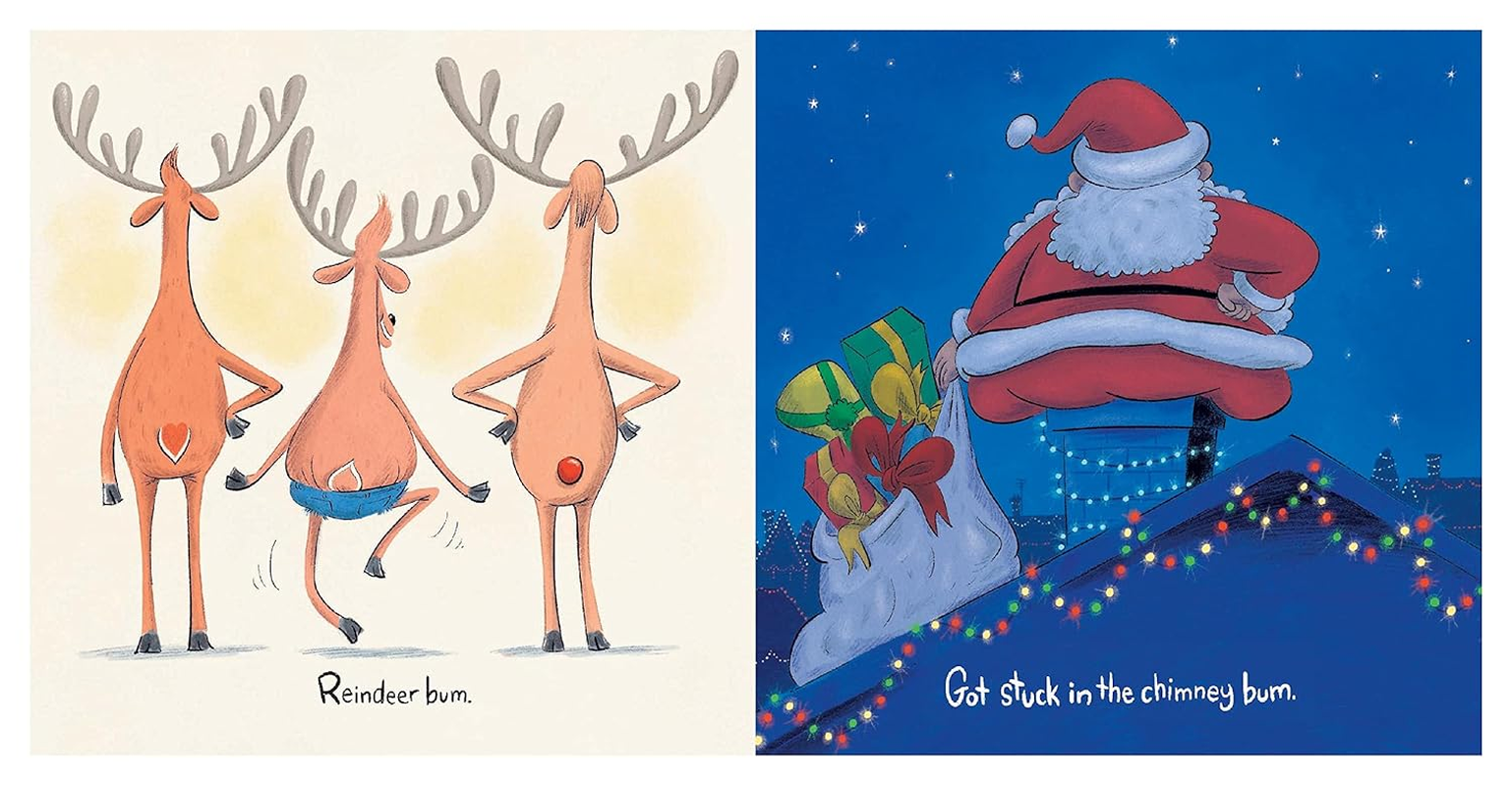 The Christmas Bum Book: the Funniest Kids Christmas Book for 2025 and Sequel to the Hilarious Original Bum Book