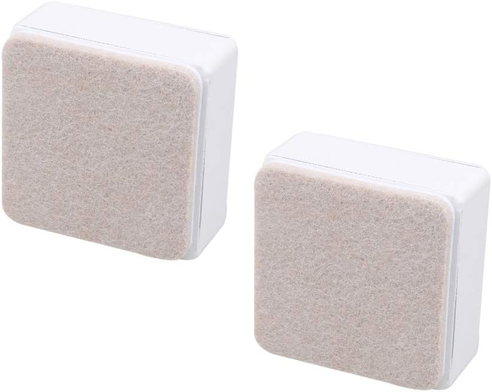 BQLZR 4X White 60X60X30Mm Carbon Steel Furniture Legs Feet Riser Sofa Table Bed Lifter image number 3