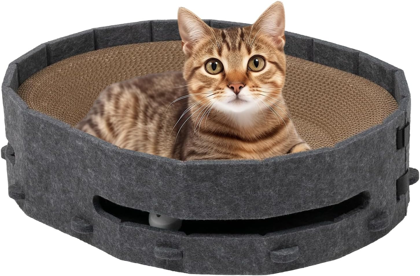 Cat Scratcher Cardboard, Cat Scratching Post, Cat Scratch Accessory image number 2