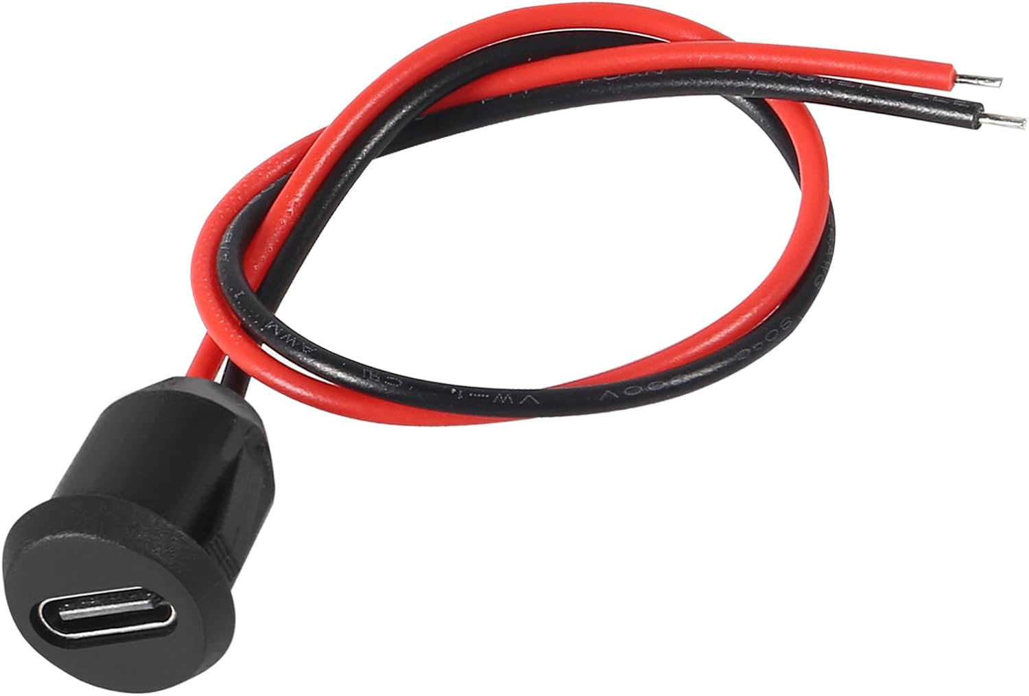 5PCS 2Pin USB Connector Type-C Waterproof with Female Socket Fast Charging Jack Charging Port USB-C Charger Plug Socket image number 5