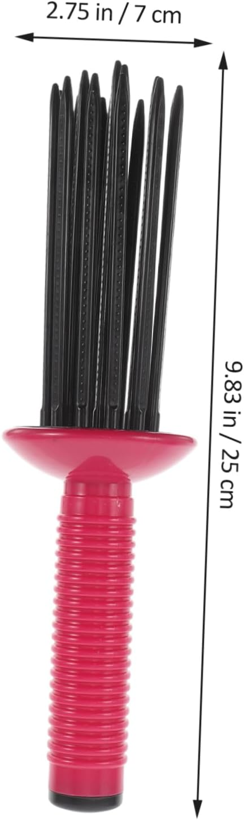 MOTHNUR Rolling Comb for Curly Hair Fluffy Hair Curling Roller Brush for Styling Tools image number 6