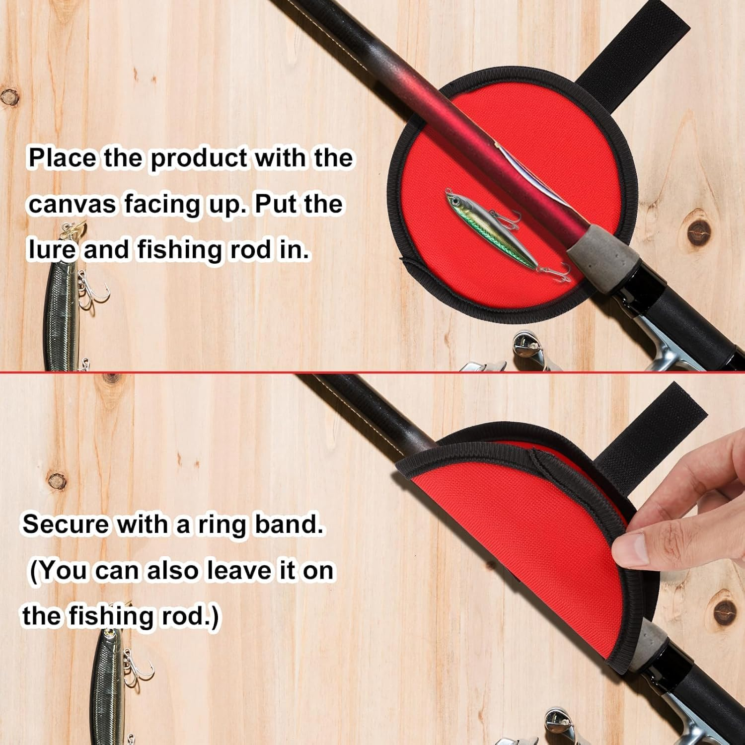 Fishing Lure Covers Lure Gloves,4Pcs Lure Wrap Lure Covers Fishing Bait Cover,Fishing Lure Covers Lure Covers Fishing Lure Guard Bait Cover,Fishing Bait Covers Lure Shield,Fishing Lure Covers for Rod