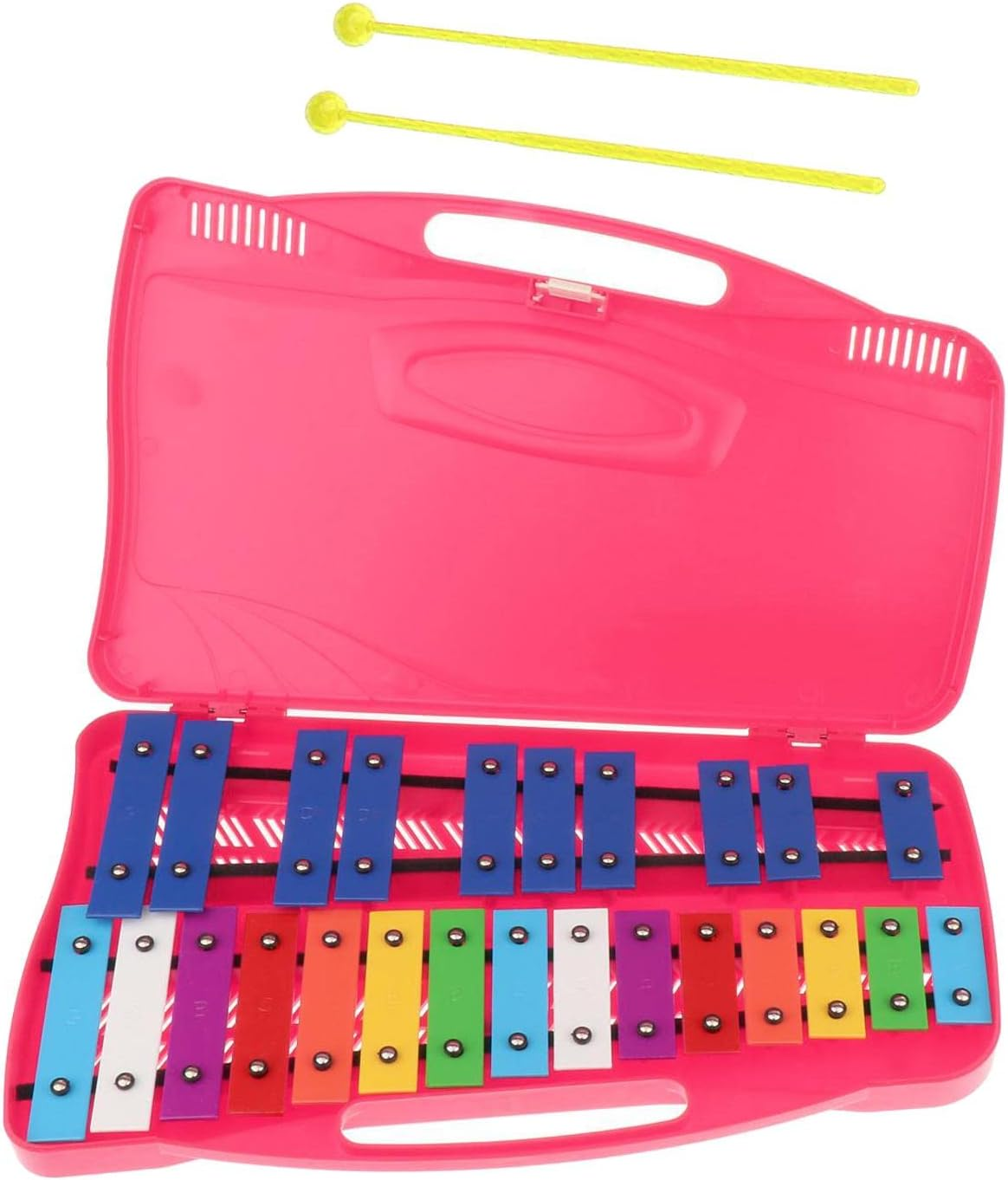 Professional 25 Note Xylophone for Preschool Children Percussion, Blue
