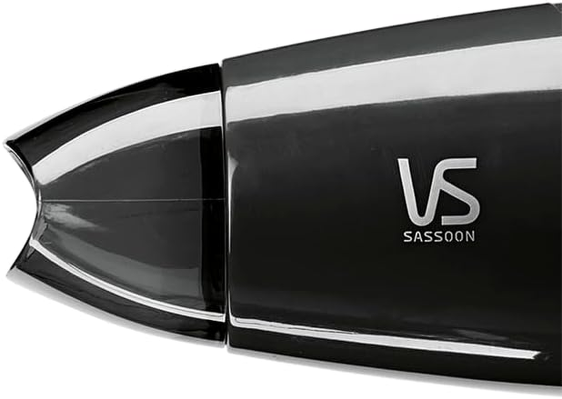 VS Sassoon Mini Pro Dryer, Perfectly Portable, Ideal for Gym Bags & Office Drawers, Lightweight Design for Effortless Drying & Smoothing, with Folding Handle for Space Saving and Easy Storage. image number 6