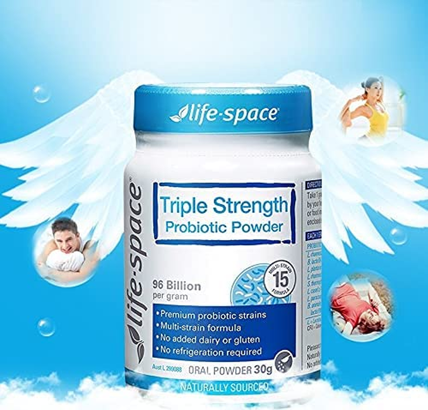 Life-Space Triple-Strength Probiotic Capsules - 96 Billion CFU - 15 Strains, 30 Count