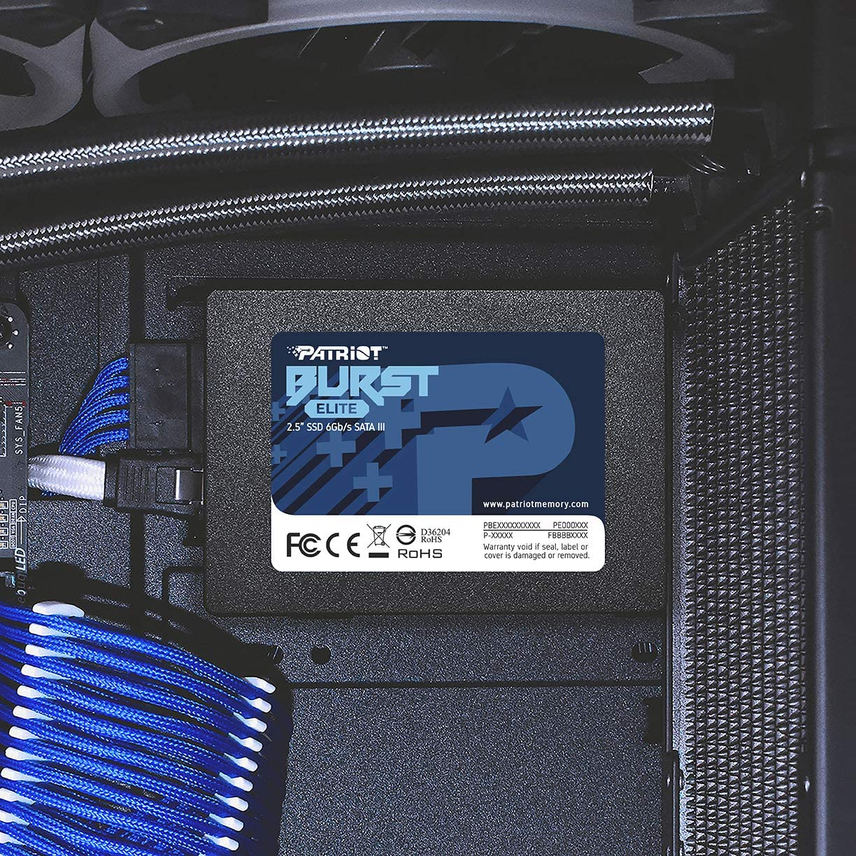 Patriot Burst Elite SATA 3 120GB SSD 2.5" Solid State Drive image number 3