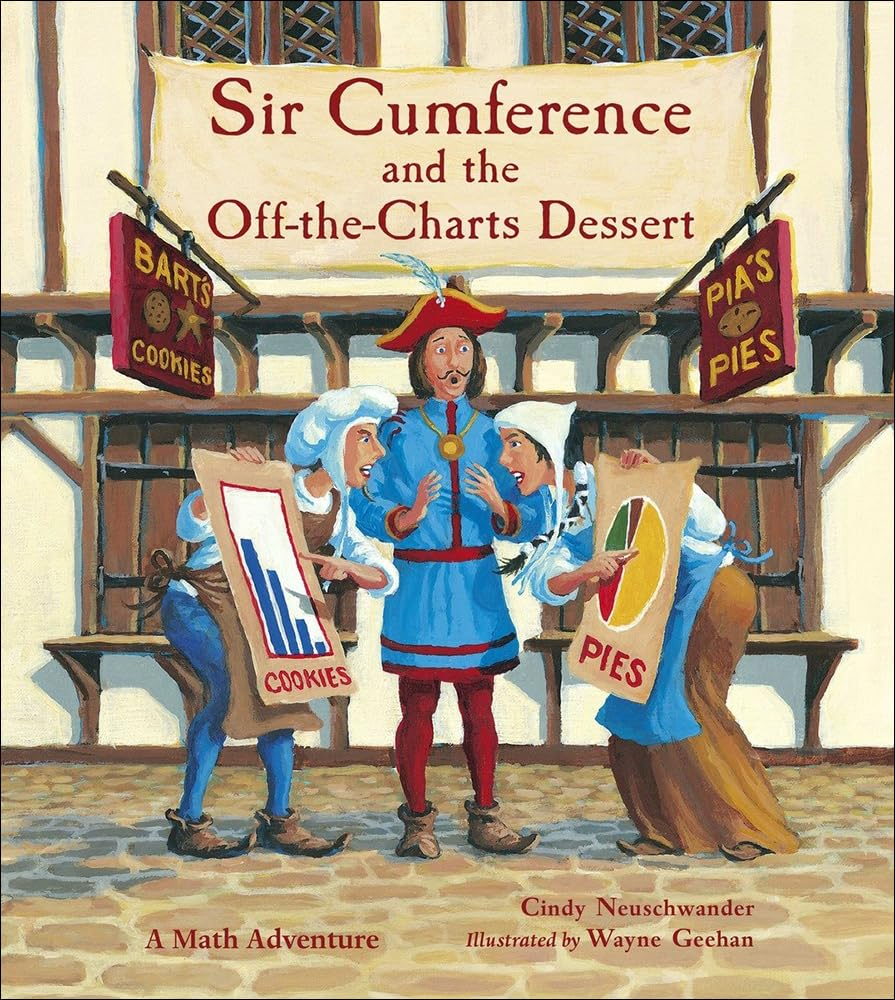 Sir Cumference and the Off-The-Charts Dessert: Charts and Graphs image number 1