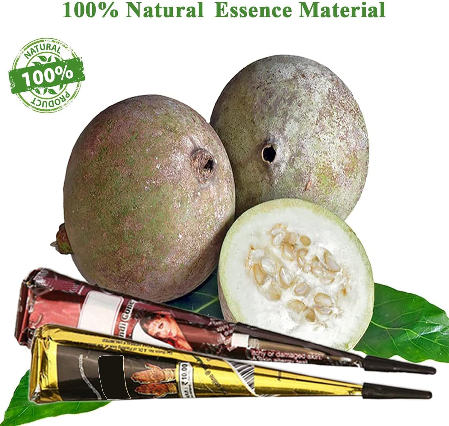 Tattoo Paste Cones, 4Pcs Semi Permanent Temporary Tattoos Kit, India Body DIY Art Painting for Women Men Teen, Summer Trend Freehand Paste with 3 Colors, 20 Adhesive Stencil, 1 Bottle, 4 Nozzles image number 6