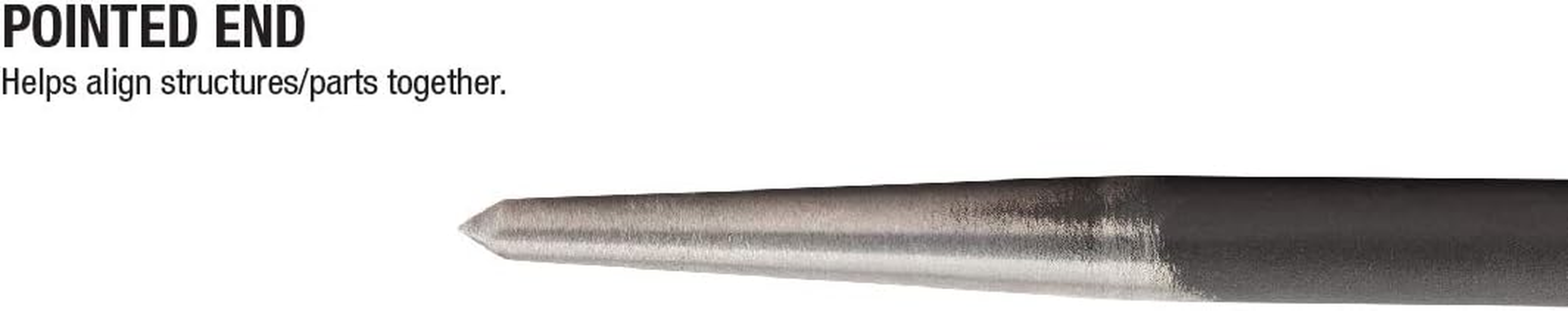 SUNEX TOOLS 9804 Rolling Head Pry Bar Set, 6-Inch - 20-Inch, 4-Piece image number 5