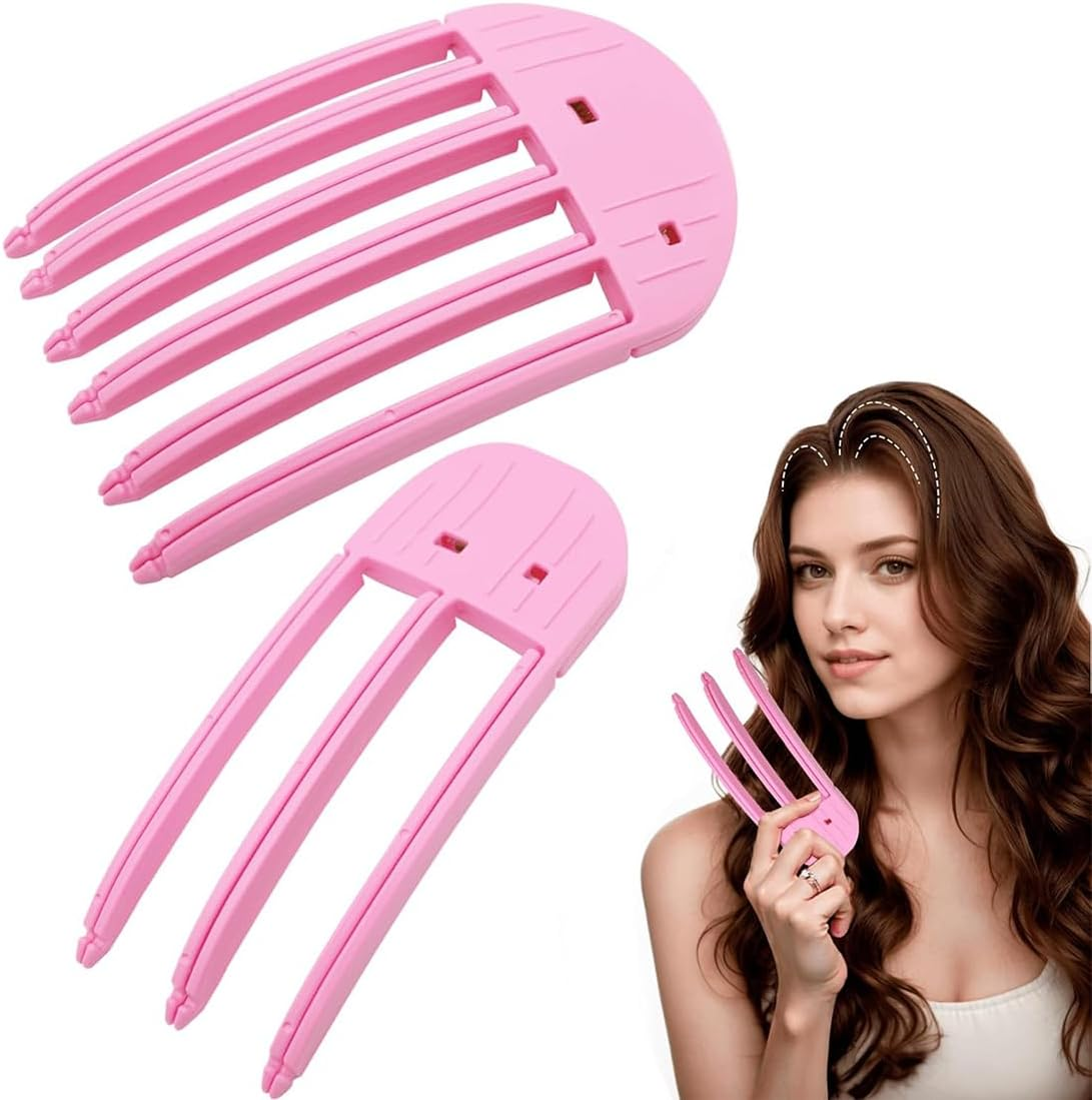 WERIGONI 2 X Hair Curlers for the Hairline, Fixed Hair Clips for the Forehead, Volummi Hair Band image number 4