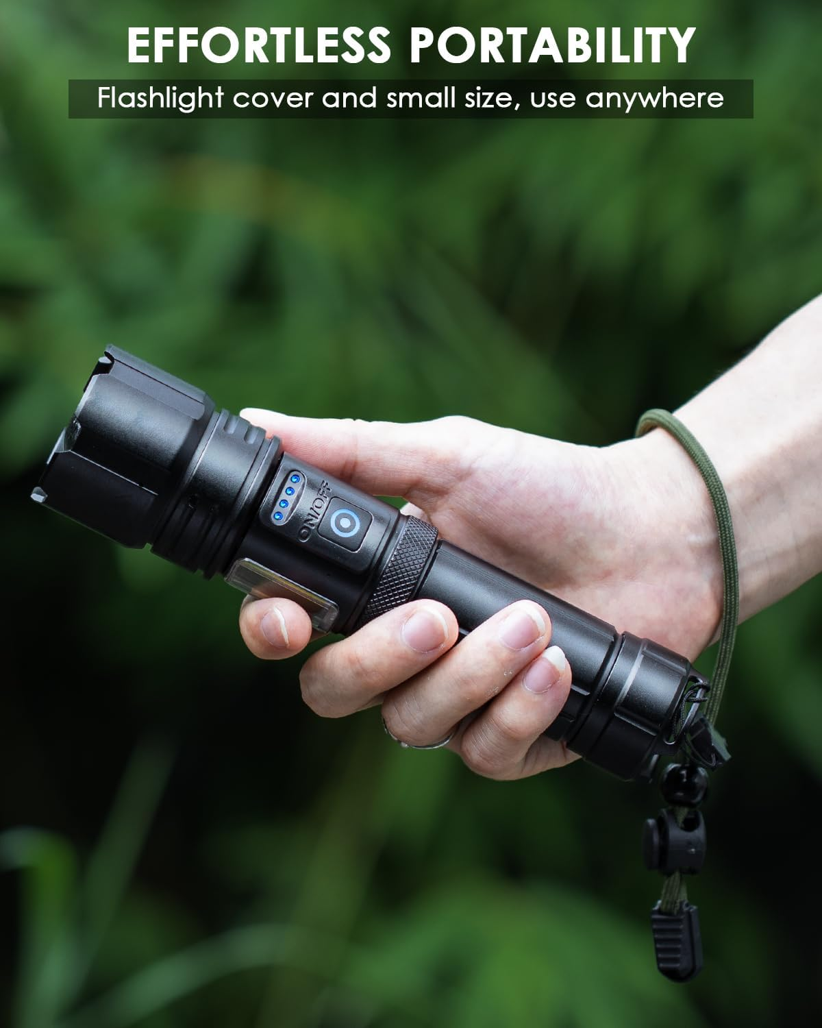 Sigoobal Flashlights High Lumens Rechargeable, 990000 Lumens Bright Flash Light, Powerful LED Flashlights, 15H Runtime, IPX7 Waterproof Flashlights for Home, Camping, 7 Modes image number 5