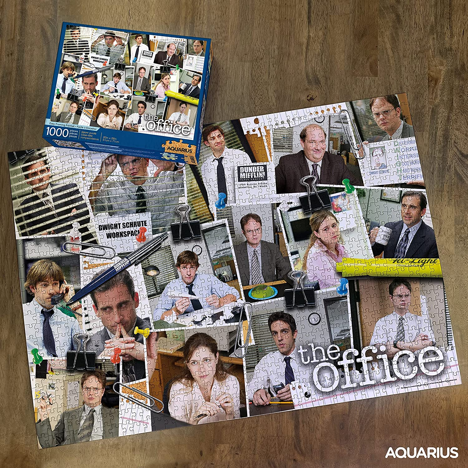 Aquarius the Office Cast Jigsaw Puzzle 1000-Pieces image number 3