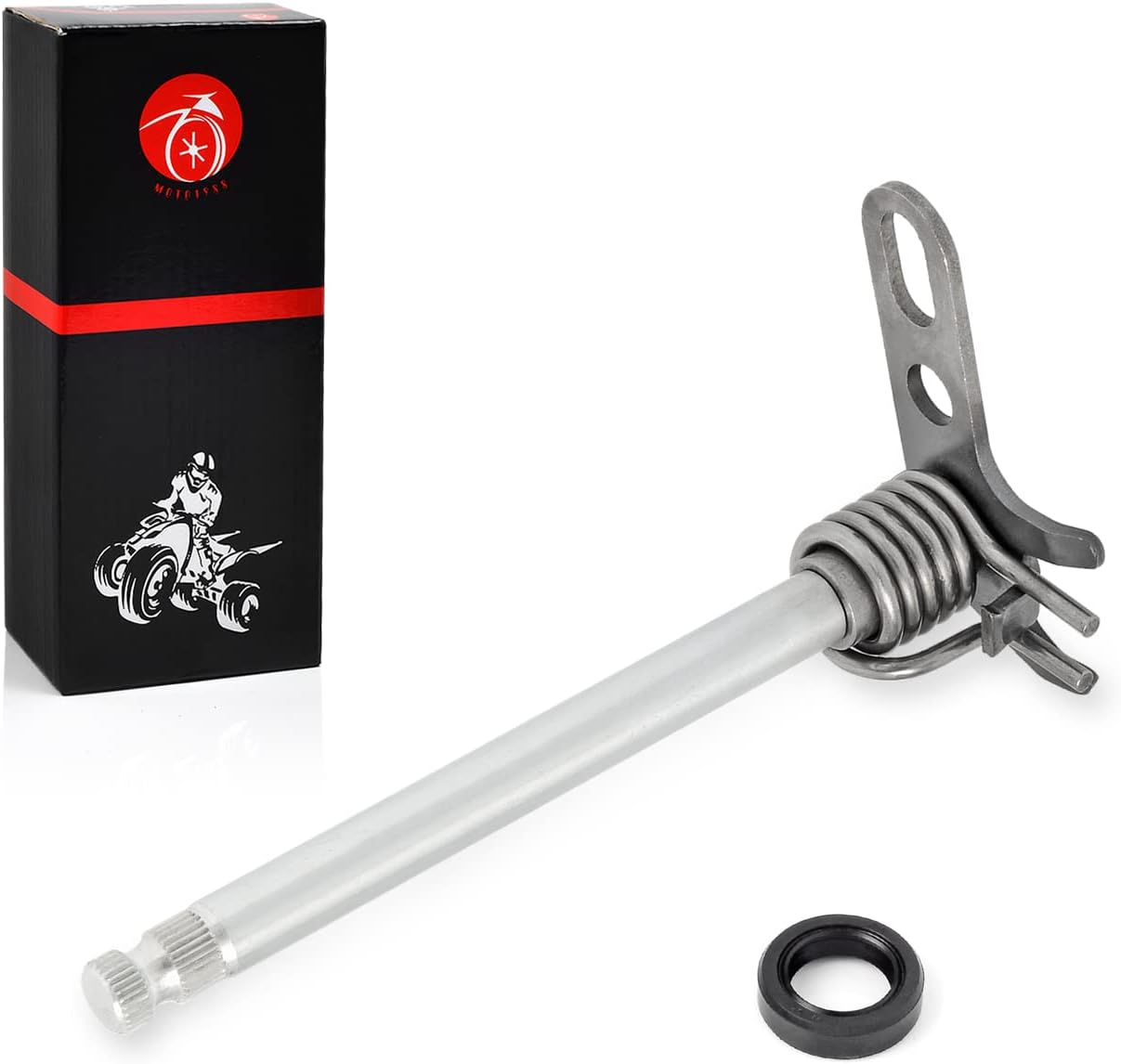 MOTO1988 Shift Shifter Shaft + Seal for Yamaha YFZ450 YFZ 450 V W SP SP2 SE SE2 2006 2007 2008 2009 2012 2013 5TG-18101-10 image number 4