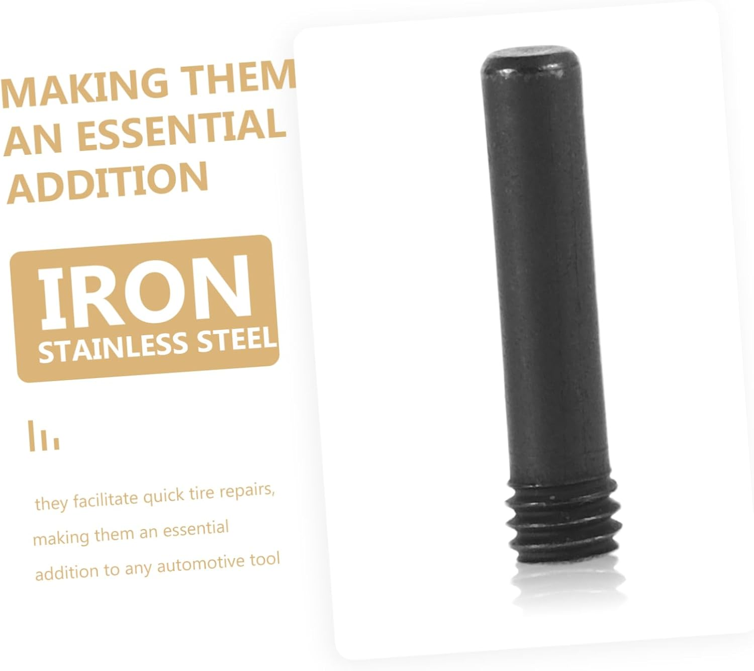 Garneck Tire Changer Long Screw for Automotive Use Efficient Wheel Repair Tool Multi-Functional Tire Changing Screw Accessories