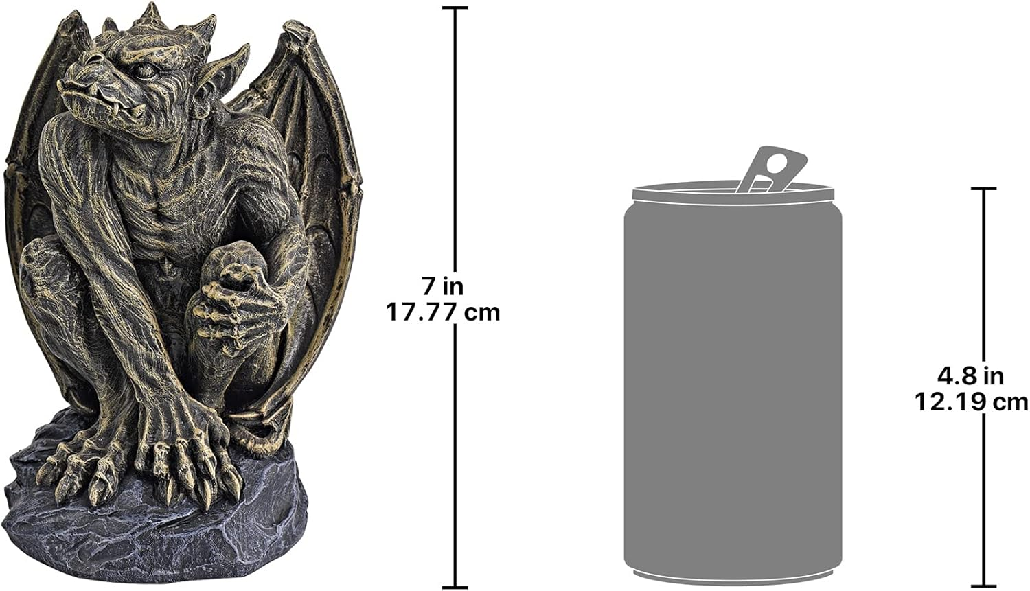 Silas the Gargoyle Sentry Statue image number 4