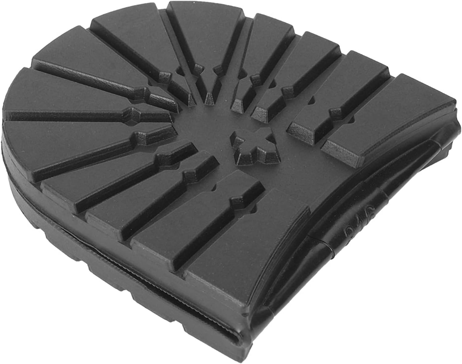 Rubber Anti-Slip Heel Soles for Shoe Repair, Boot Accessories, Black