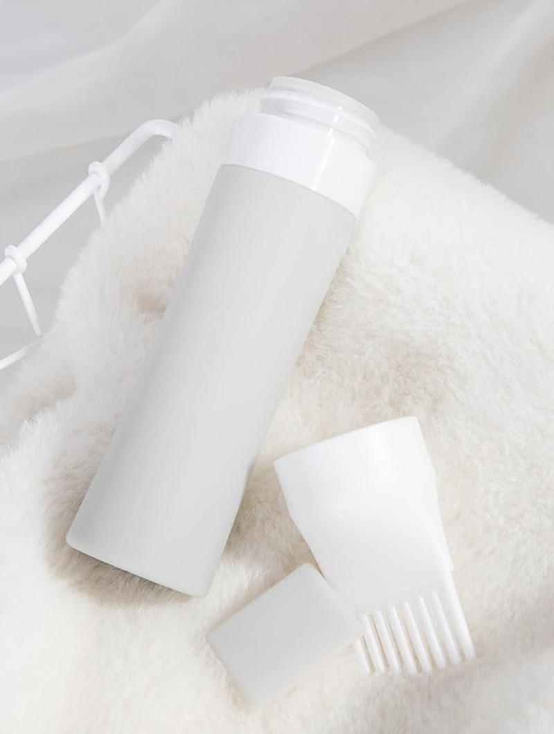 2 Packs Silicone Hair Oil Applicator, Root Comb Applicator Bottle for Hair Dye, Scalp Oil Applicator Bottle and Brush (Pink+Blue, 60Ml) image number 3