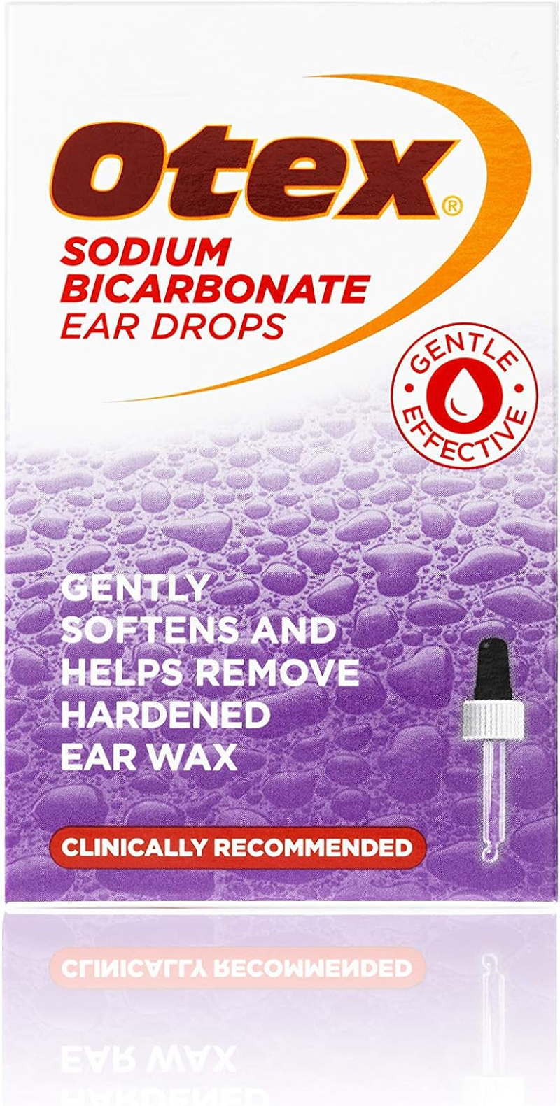 Otex Sodium Bicarbonate Ear Drops for Hardened Ear Wax - 10Ml Bottle with Dropper Applicator image number 3
