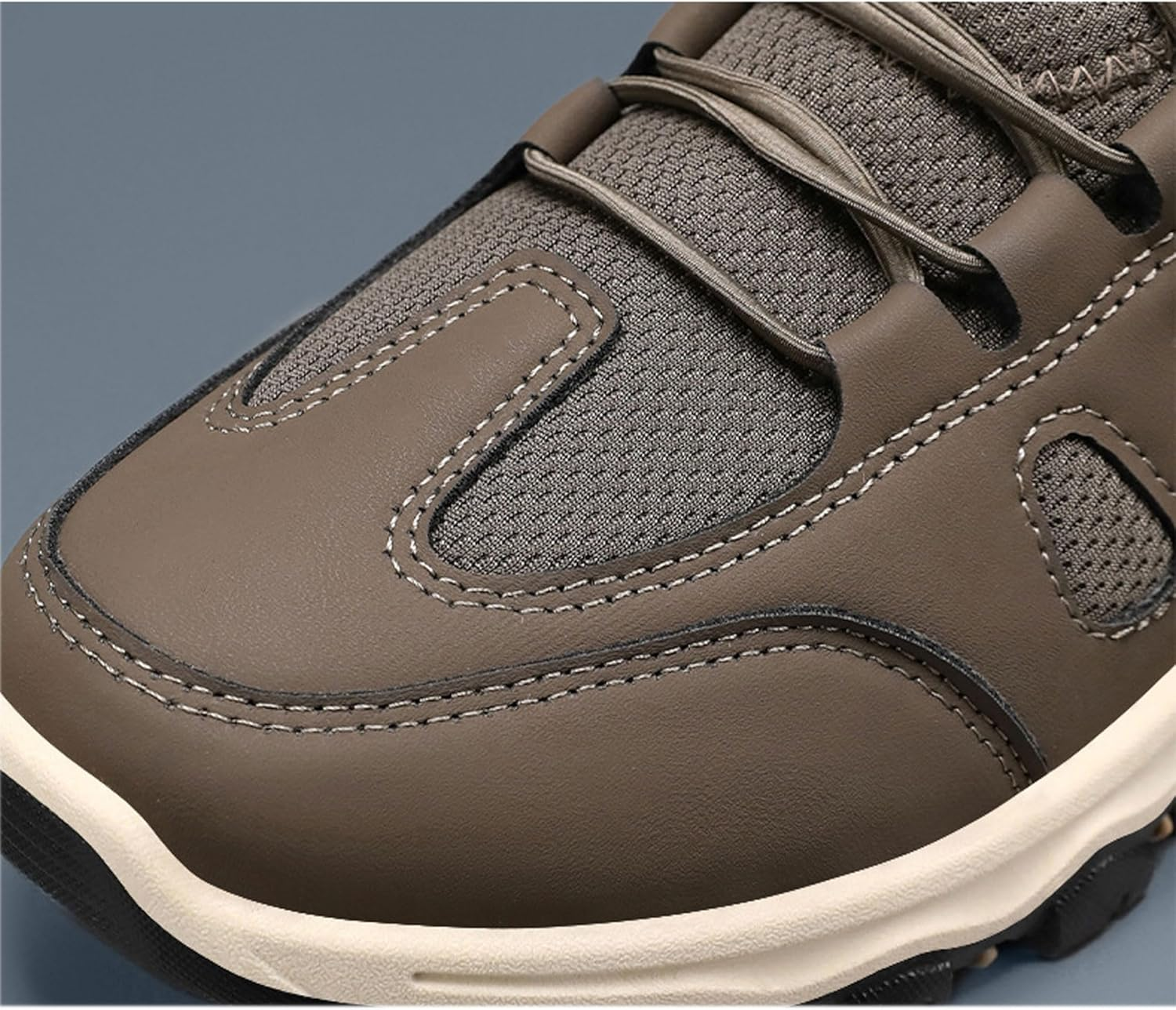 Dressnu Hiking Shoes Running Shoes Outdoor Lightweight Comfortable Men Mesh Breathable Shoes image number 3