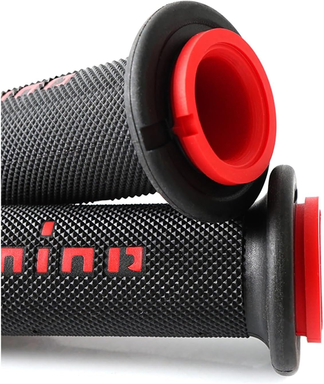 Jiningfushengdianzi Motorcycle Domino Handle Grips Compatible with Kawasaki Ninja 125/250/250R/250SL/300/400/636/650/1000SX ZX6R ZX10R ZX4R ZX25R image number 3