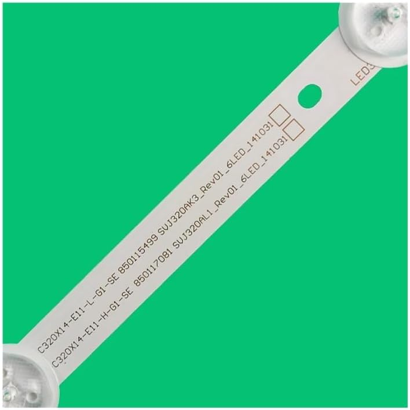 For 32-Inch LCD TV Backlight Strip SVJ320AL1_REV01_6LED_141031 850117081 RF-AC320E30-0601S-02 A1 SVJ320AK3 SVJ320AL1 SVJ320AG2 image number 1