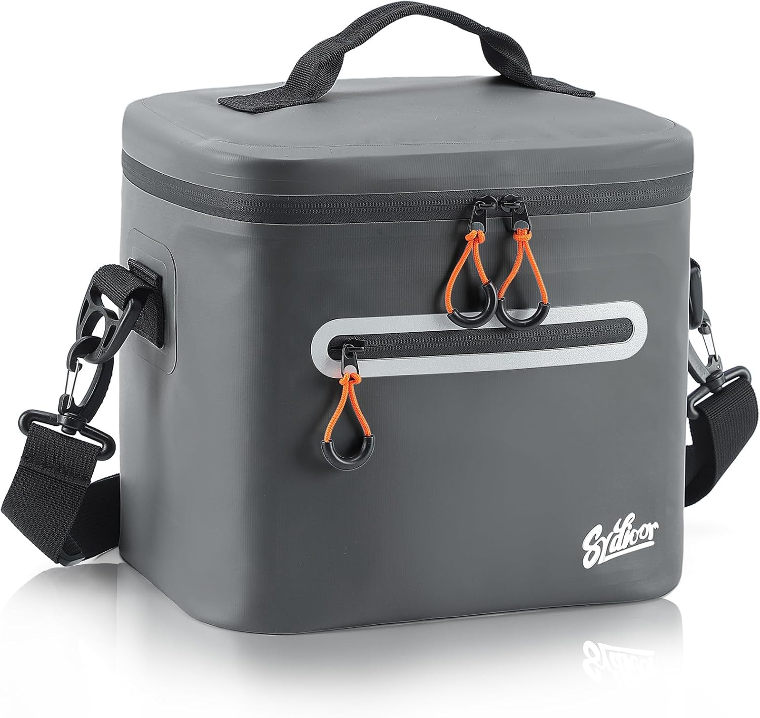Soft-Sided Cooler Bag, 7/16/30 Can Portable Ice Chest Box, Waterproof, Leak-Proof, Insulated Cooler for Lunch, Beach, Drink, Beverage, Travel, Camping, Picnic
