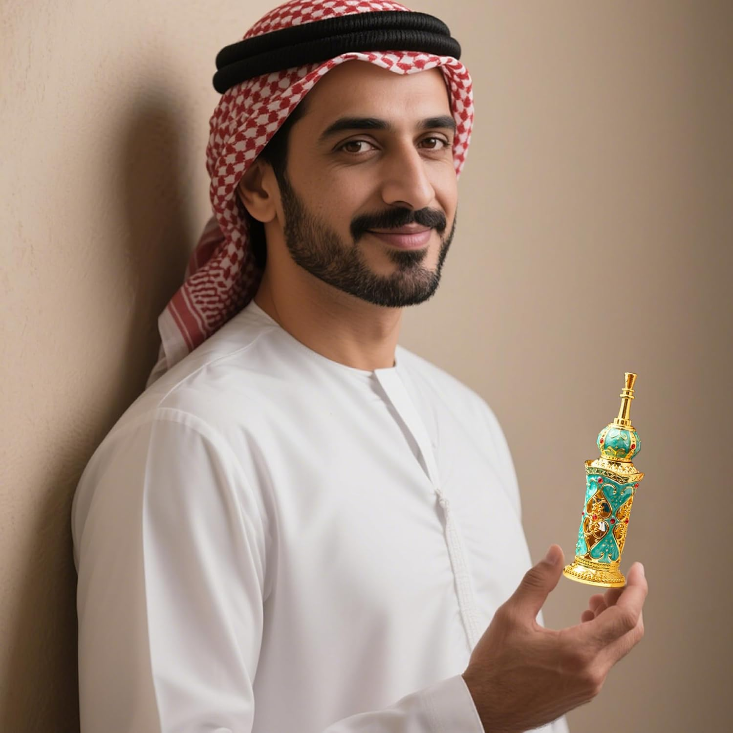 Arabic Perfume Oil 15Ml Long Lasting Fragrance Dubai Perfume with Luxurious Bottle for Men, Dubai, Arabic Oil image number 5