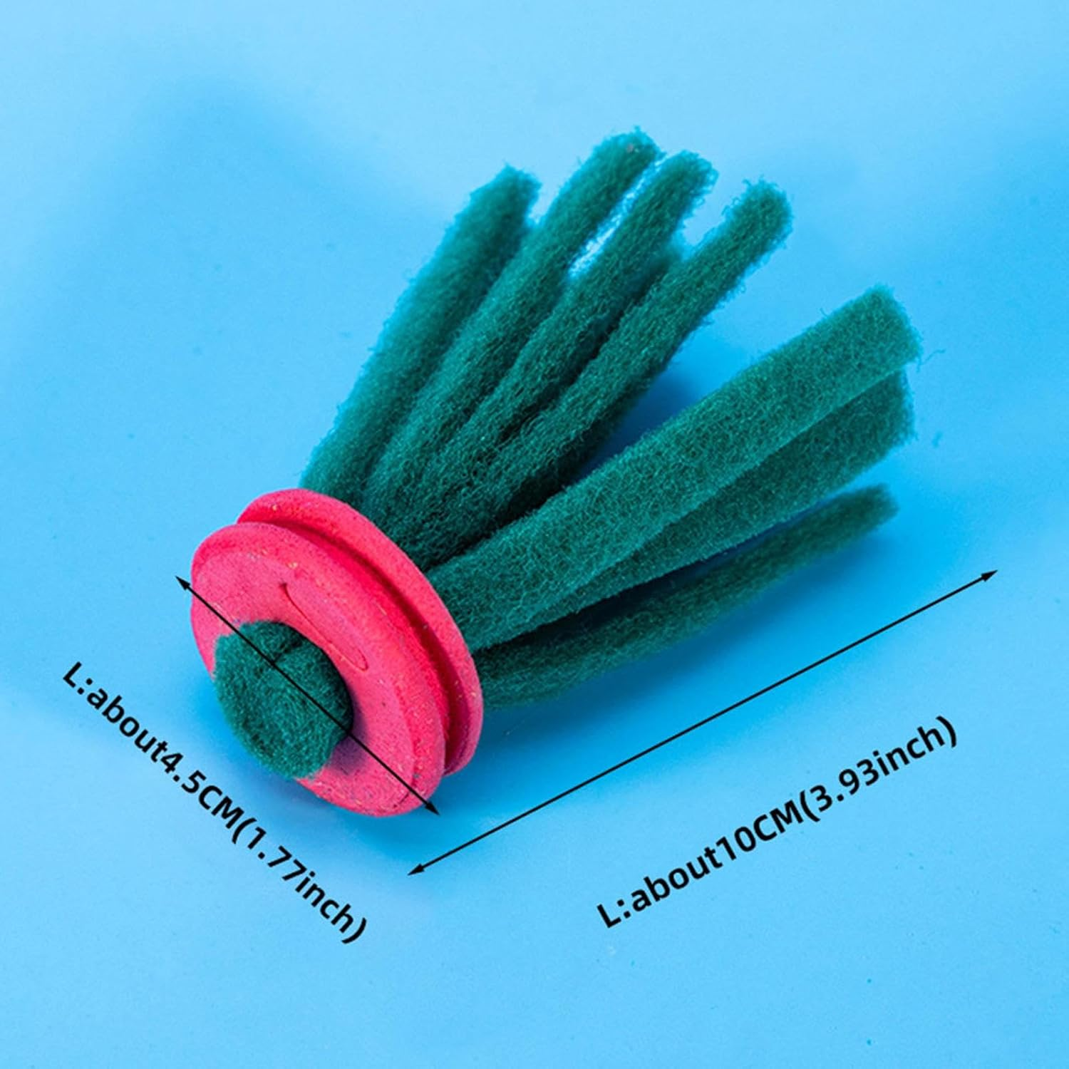 Aquarium Breeding Mop Set - 10 Pieces Floating Fish Spawning Tools with Buoyant Foam Ring | Durable Reusable Hatchery Spawning Aid for Betta, Guppy, Goldfesh, Koi, Shrimp, and Aquatic Pets in Indoor