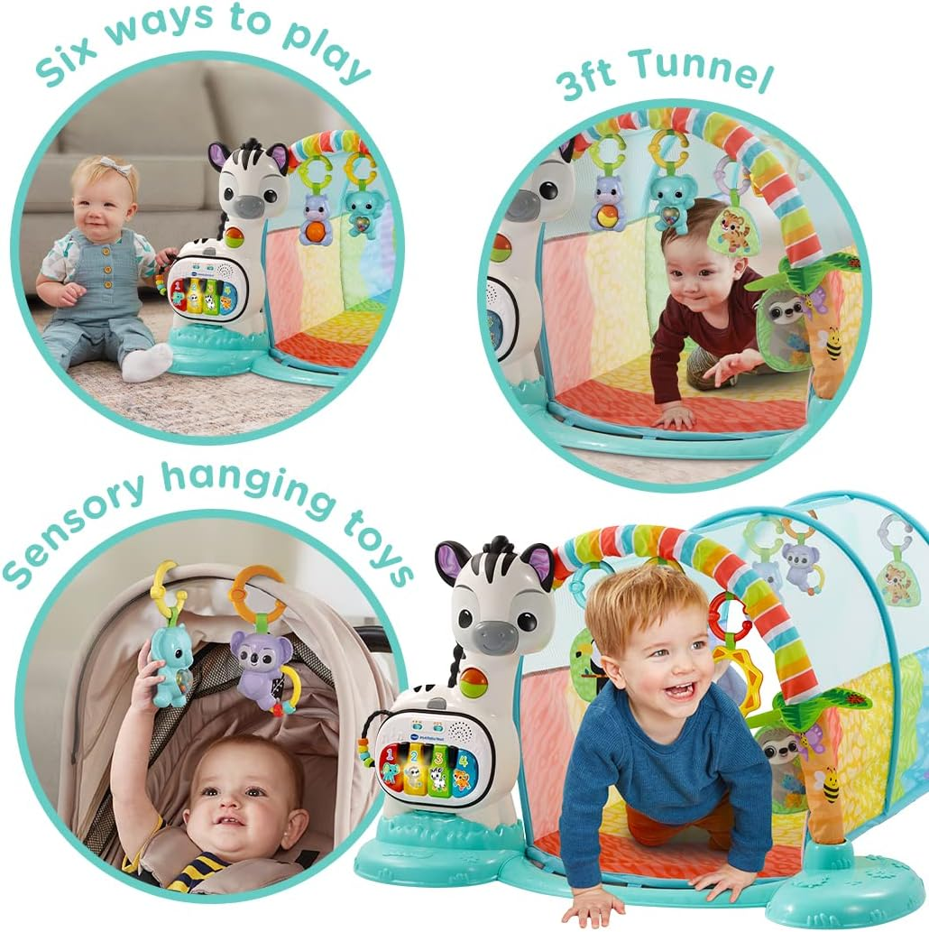 Vtech 6-In-1 Playtime Tunnel - Baby Play Tunnel, Vtech Baby - 562703 - Multicolour image number 4