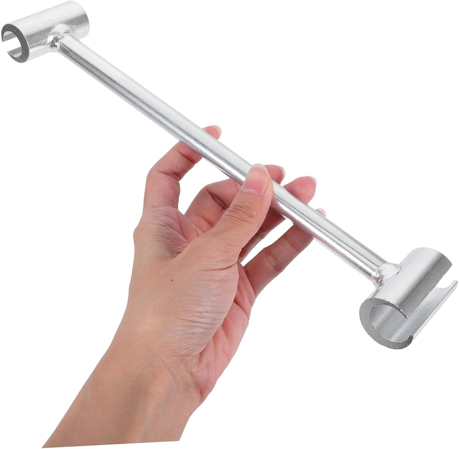 DECORNIJIA 2Pcs Hinge Wrench Door Hinge Adjustment Tool Gap Adjusting Spanner for Repair Home Professional image number 1